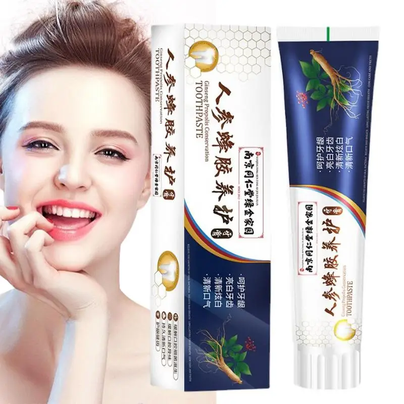 

Зубная паста с прополисом и женьшенем, 100 г