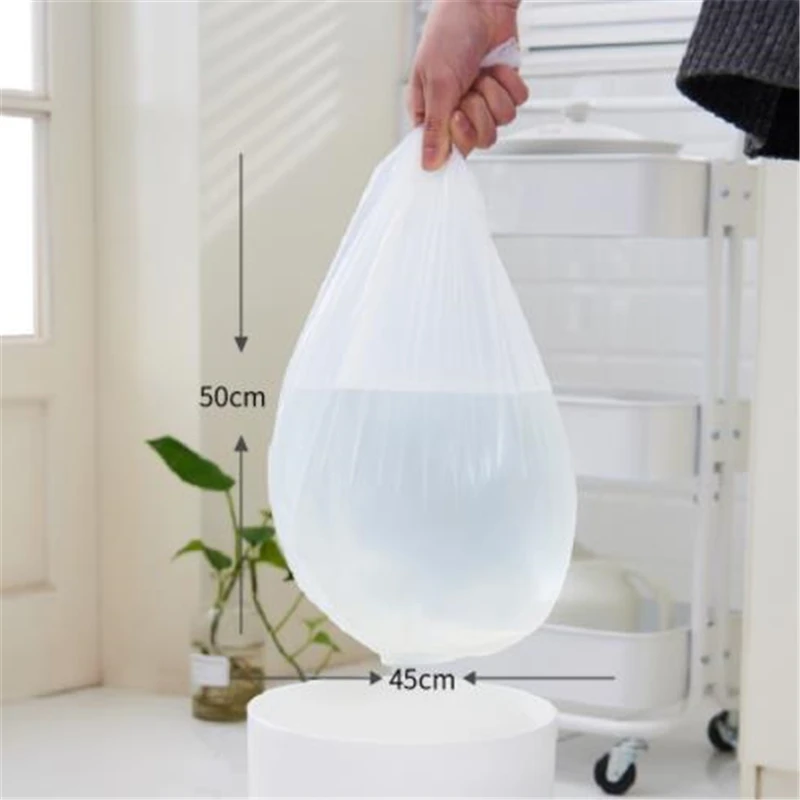 Flat Mouth bio-based Degradable Garbage Bag Biodegradable Environmentally Friendly Disposable Toilet Cleaning Plastic Bags | Дом и сад