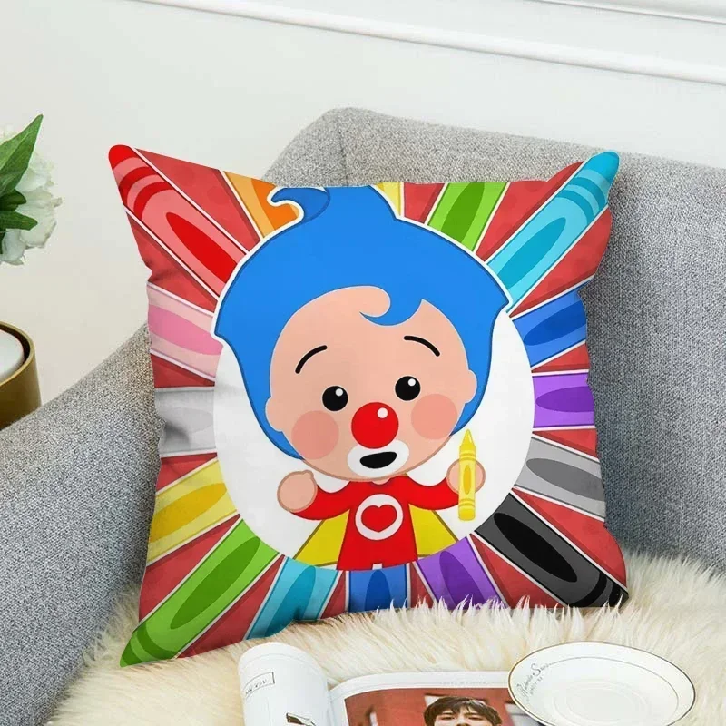 Аниме наволочка Plim наволочки для подушек 45x45 кровати декоративные подушки дивана