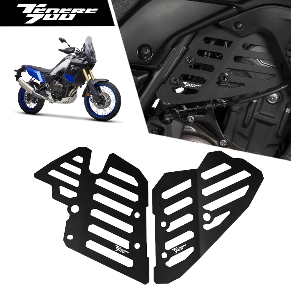 

For Yamaha Tenere700 Tenere 700 XTZ700 T700 XT700Z Motorcycle Engine Cover Guard Motor Protect Cap Throttle Cam Protector Flap