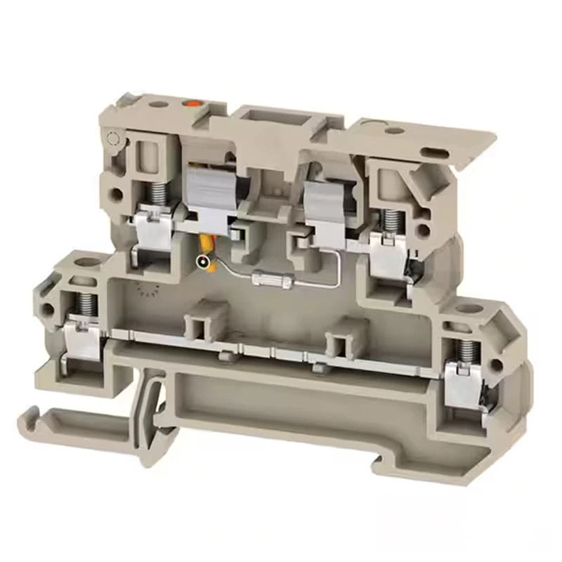 

50Pcs WEIDMULLER 9915820001 Push-in Connector Din Railway Terminal Block