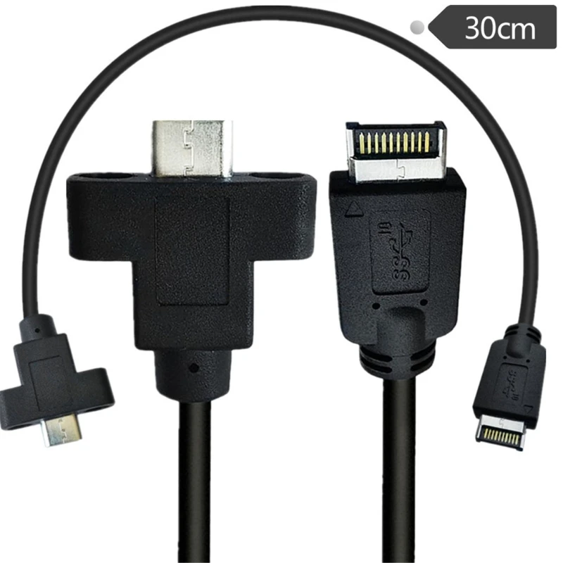 Кабель USB 3.1 к Type C Gen2 10 Гбит/с разъем на передней панели внутренний кабель-адаптер