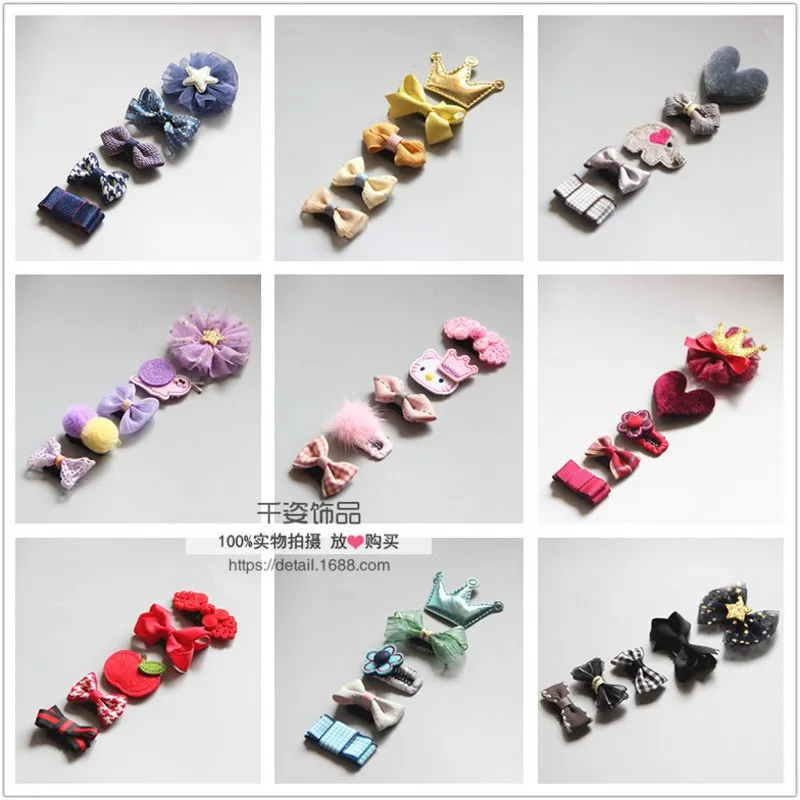 

Заколка-бант для домашних животных, 5 шт./лот