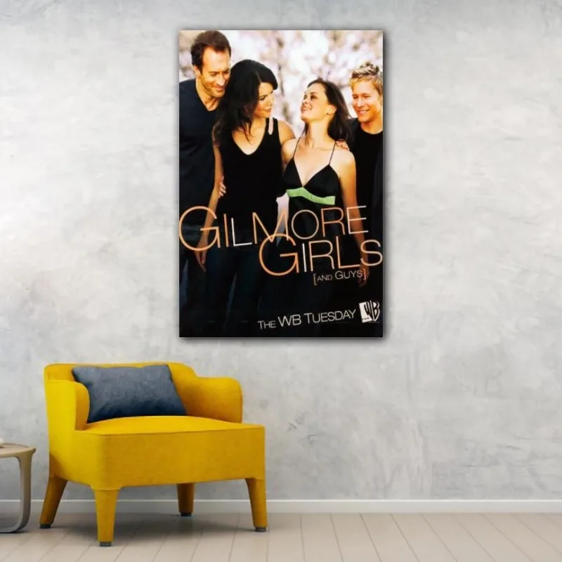 Постеры и принты для ТВ-шоу девочек Gilmore Картина на холсте настенные картины