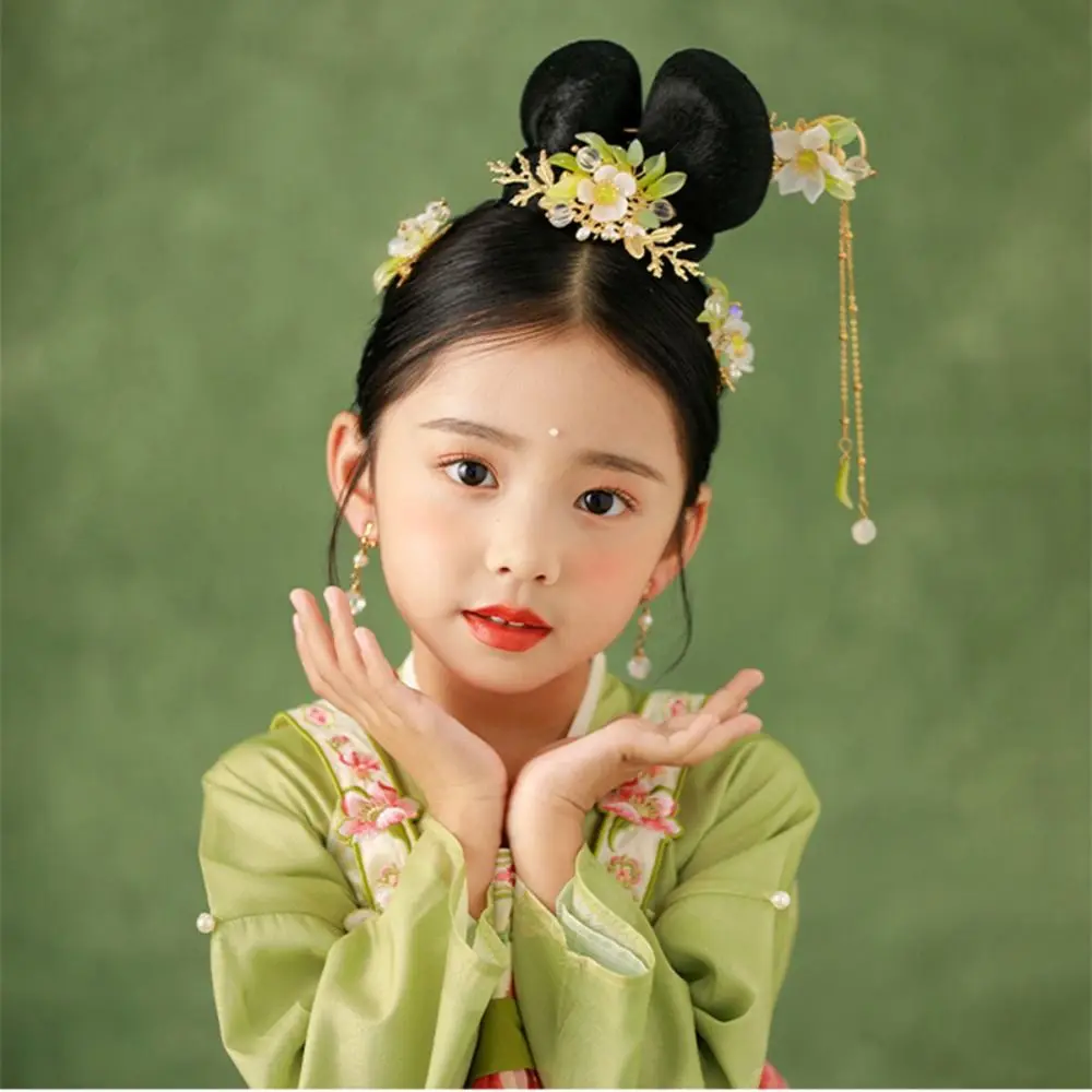 

Flower Chinese Style Hairpin Set Retro Pearl Tassel Hanfu Hair Stick Hair Comb Hair Chopstick Hair Sticks for Long Hair