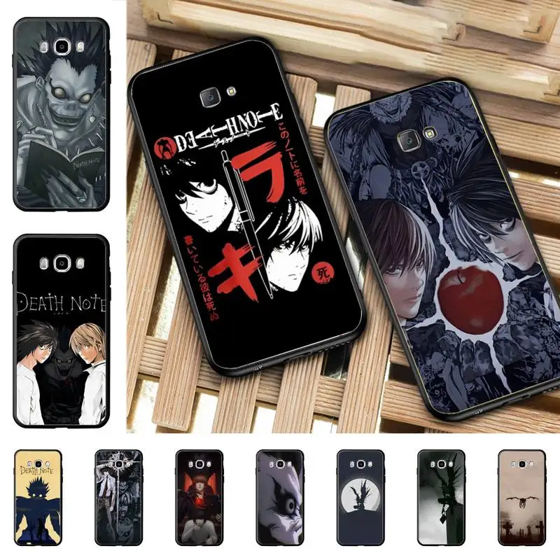 

Anime Death Note Phone Case for Samsung J 4 5 6 7 8 prime plus 2018 2017 2016 J7 core