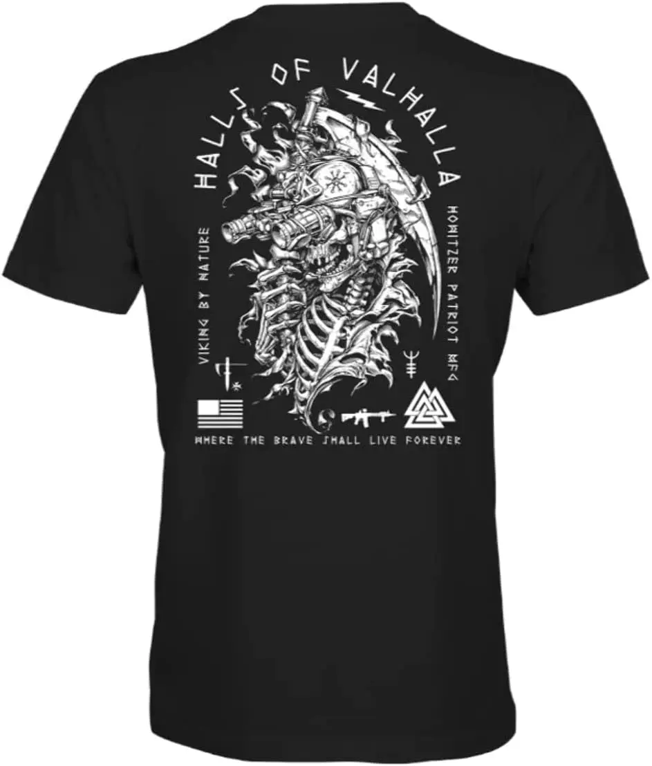 Мужская футболка в стиле Гаубицы Viking Nature Military Grunt MFG