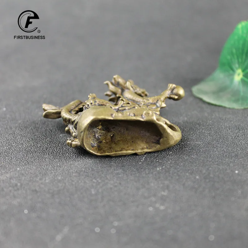 Антикварные искусственные украшения из чистой меди счастливые фигурки фэн-шуй