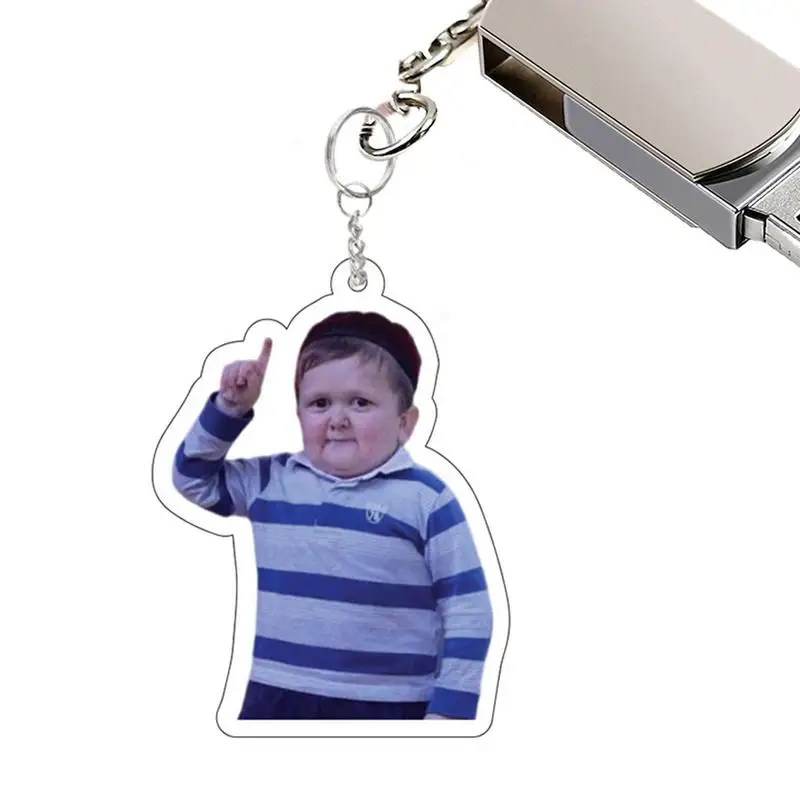 

Cartoon Anime Pattern Keychain For Bags Backpacks Wallets Acrylic Keychain Cute Magomedov Character Key Ring For Girls Boys