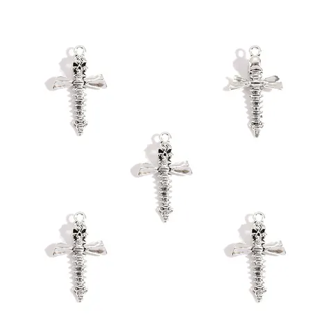 Подвески-талисманы YuenZ, цинковый сплав, 5 шт.