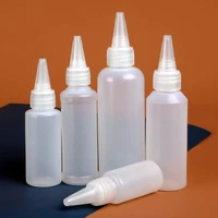 plastic small squeeze bottles with cap food kitchen supplies storage container small sample bottle