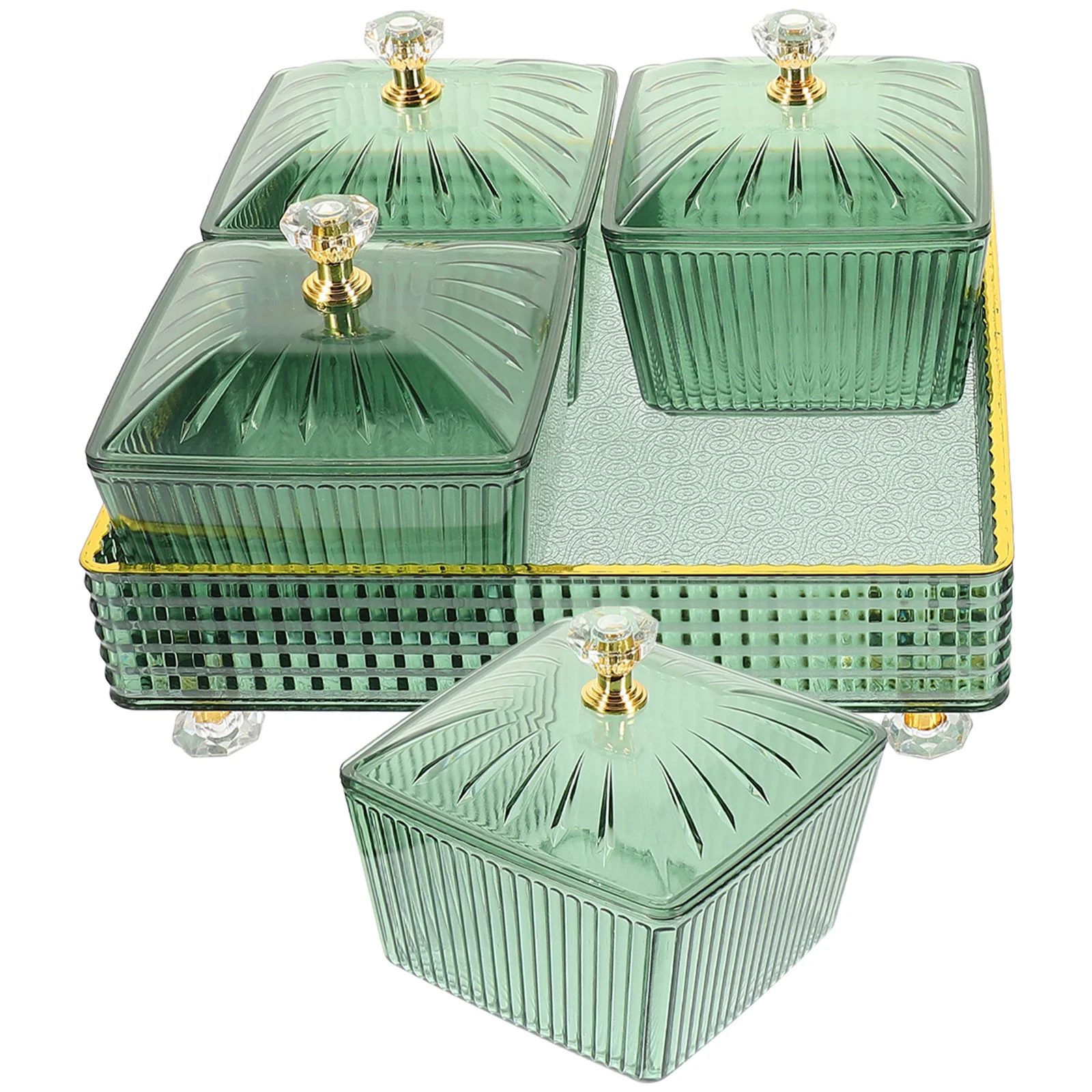 

Snack Compartment Platter Fruit Dish Vegetable Platter Dried Fruit Bowl Snacks Plate Tray Ps Food Container Vegetable Container