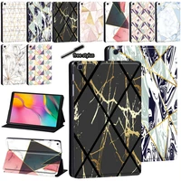tablet stand case for samsung galaxy tab s7 11s6 lite 10 4s6 10 5s5e 10 5s4 10 5 inch shape print shockproof leather cover