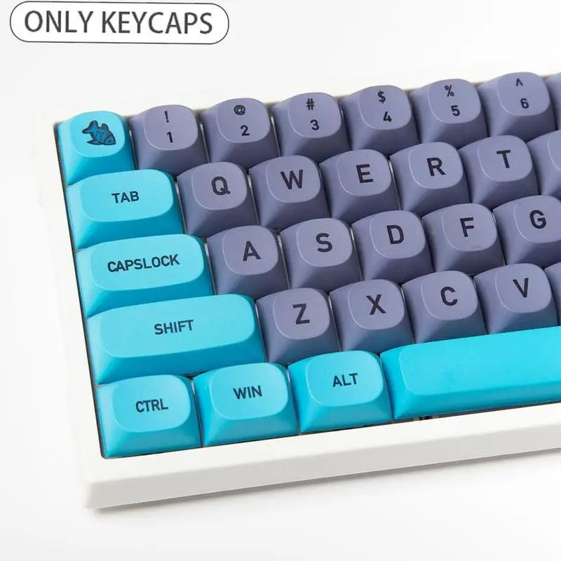 

MA Height Blue Cat Keycap Sublimation Small Set For IKBC Magic Duck 61/64/84/87/980