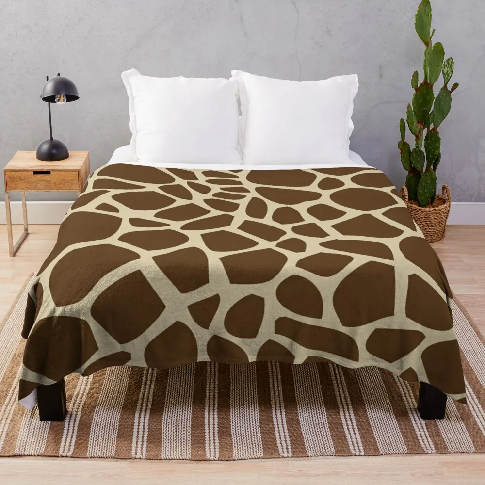 

Giraffe Pattern Throw Blanket Luxury St Blanket Fur Blankets