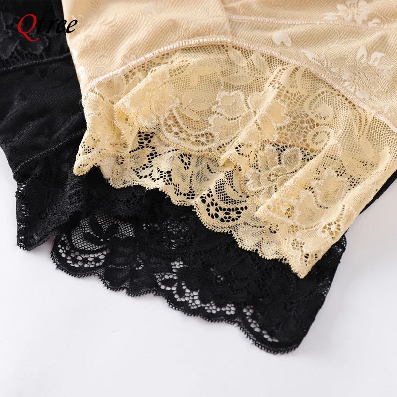 Qtree женские трусики с высокой талией на молнии для тела триммер живота контроль