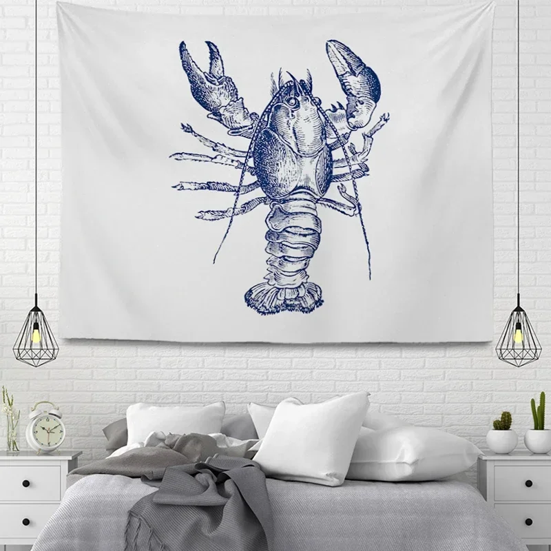 Настенный гобелен в эстетическом стиле украшение для дома и комнаты большая