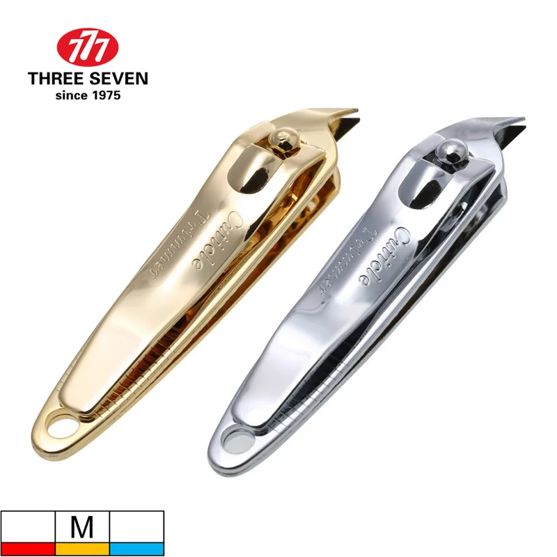 

THREE SEVEN/777 Callus Shavers Nail Clippers Trimmers 14K Gold-plated H-Carbon Steel Pedicure Care Professional Nail Tools