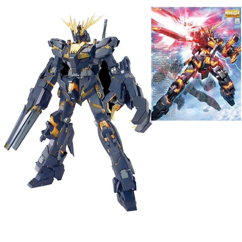

Gundam Anime Figure MG 1/100 RX-0 UNICORN GUNDAM-02 BANSHEE Assembly Anime Action Figures Toys for Children Birthday Gift
