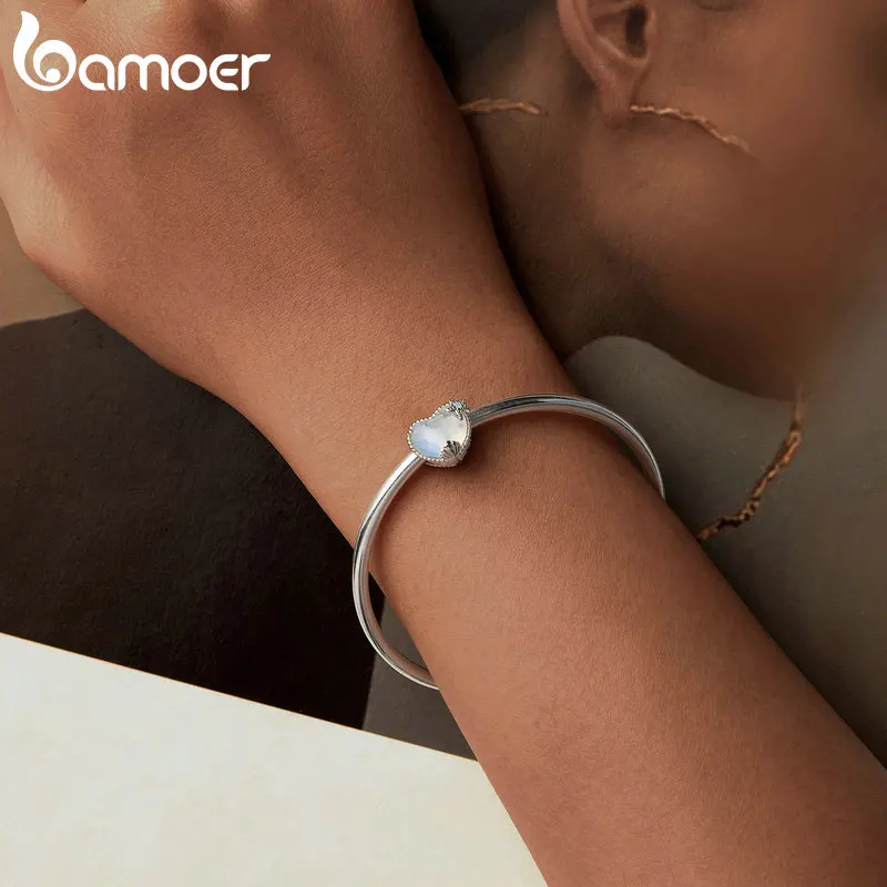 Женский браслет из серебра 100% пробы с ракушками и морскими звездами