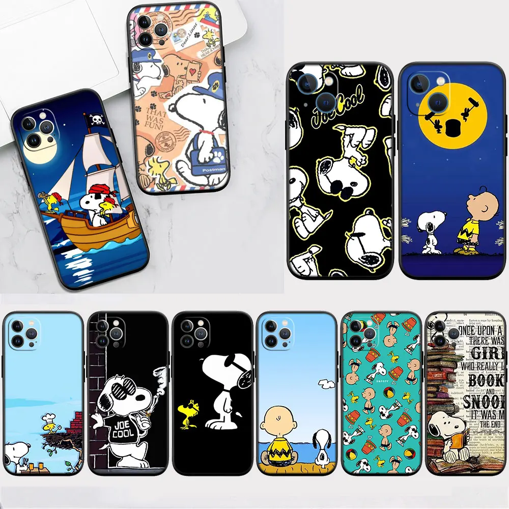 Чехол RY100 Snoopy для Samsung Note S22 8 9 10 20 Plus Lite Ultra J2 J4 J6 J7 J8 Prime J730 Core
