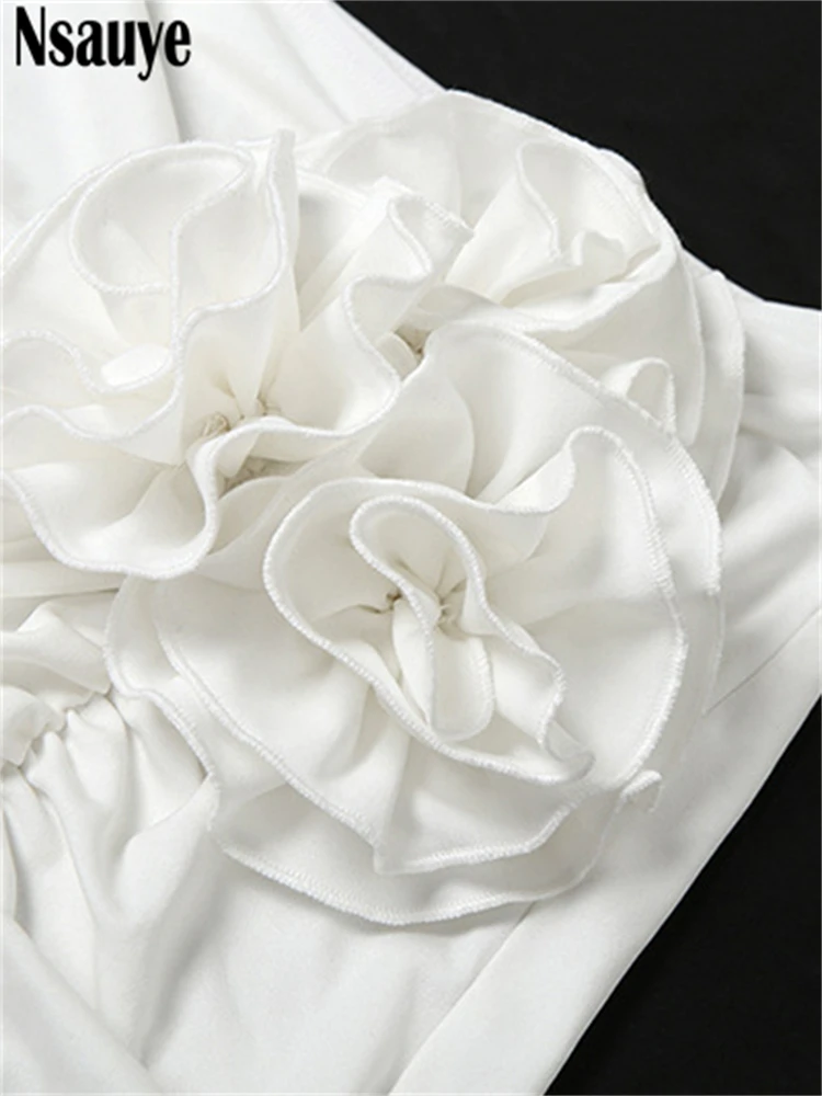 Женская Юбка-миди с длинным рукавом заниженной талией