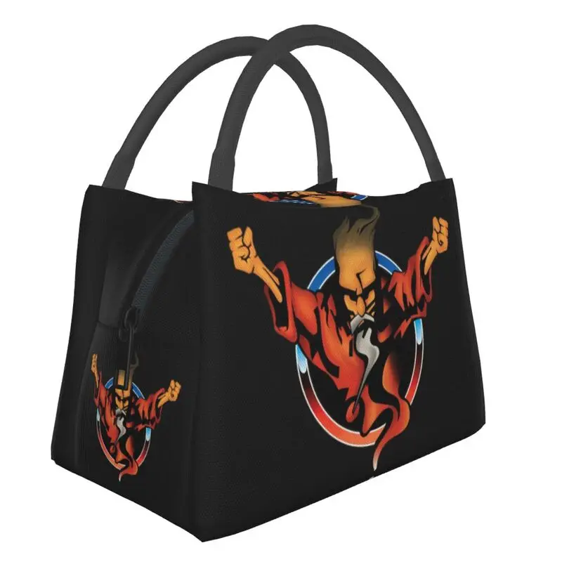 

Thunderdome Breaking Hardcore Gabber Insulated Lunch Bags for Women Music Festival Resuable Thermal Cooler Bento Box Work Travel