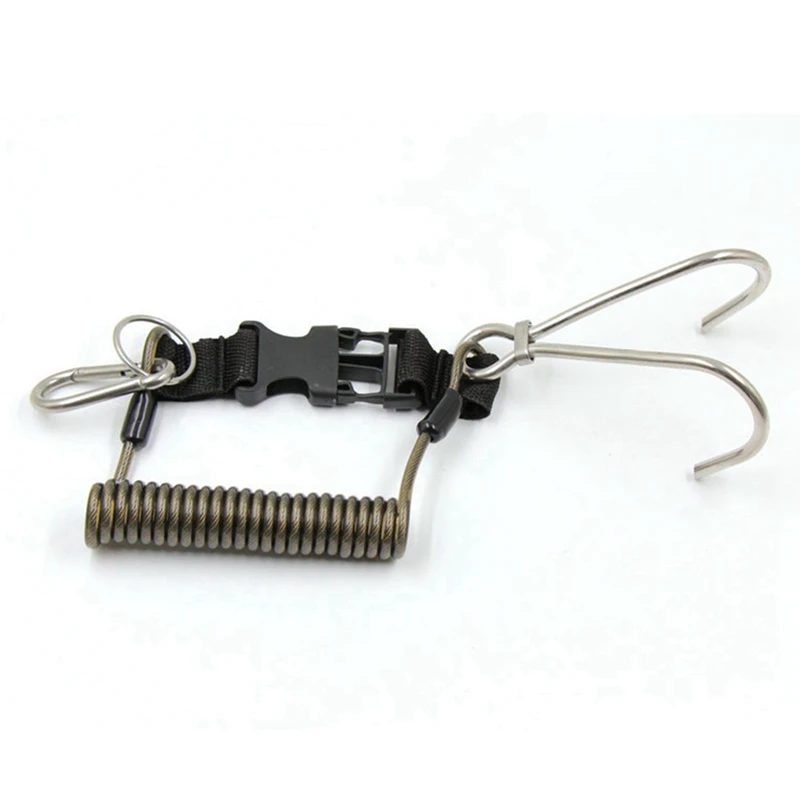 

3X подводный риф из нержавеющей стали с двойным крючком для дайвинга