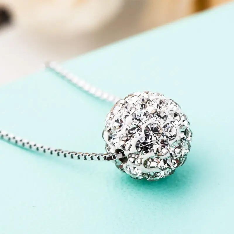 Лидер продаж простой дизайн шарик Шамбала Платиновое покрытие женская короткая