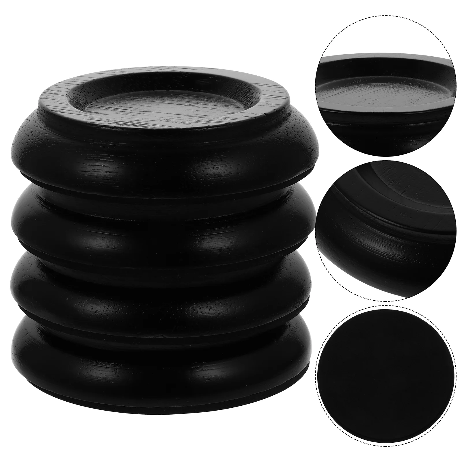

4pcs Anti-Slip Grand Piano Piano Casters Pad Cushion Floor Protector