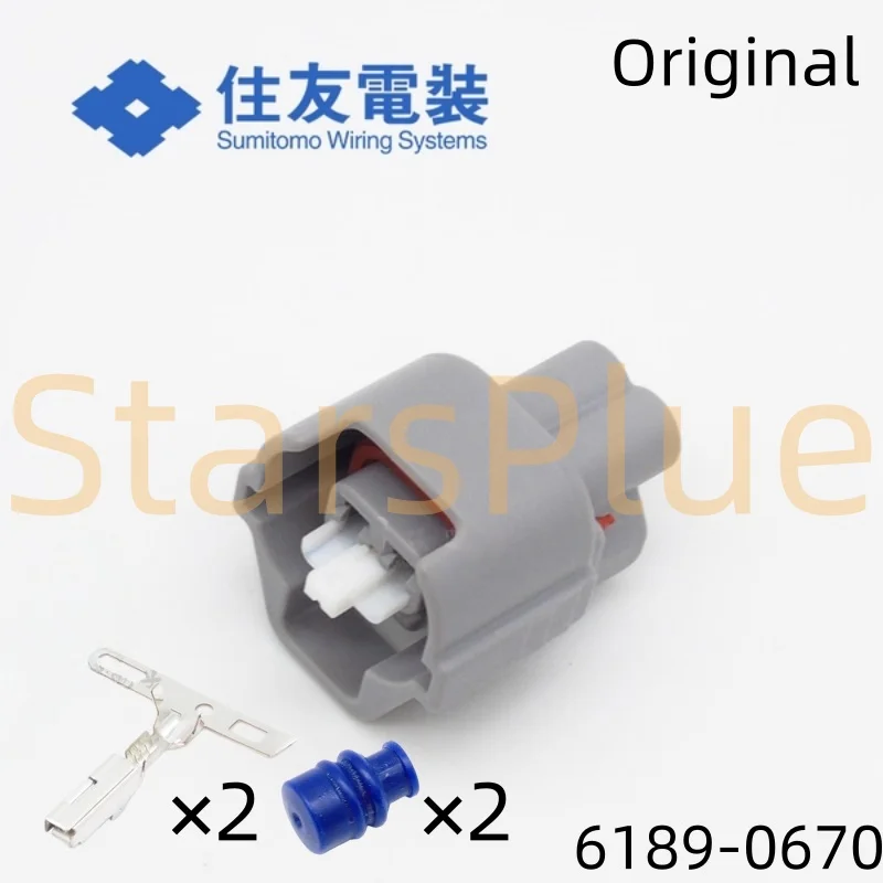 

2-контактный разъем для топливного инжектора PA847-02127 15316989 6189-0670 90980-11285 100% новый оригинал