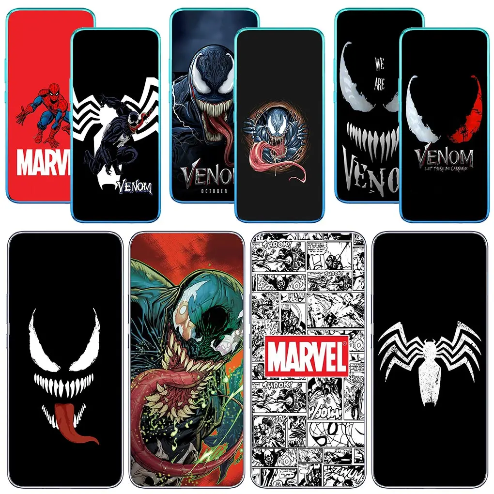 Чехол для телефона Venom с супергероями Marvel Motorola Moto Edge 40 50 Pro 30 Ultra neo 20 One Fusion G200 E22 E40 E30