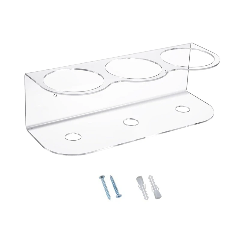 Держатель для баллончика с распылителем акриловый держатель баллона настенная