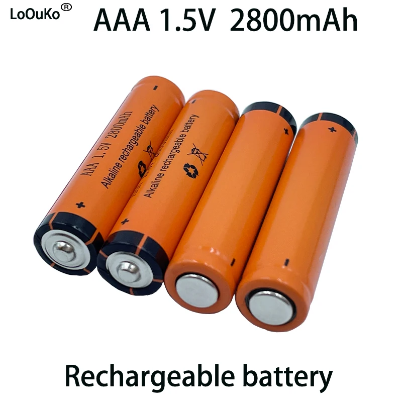 8/12/16/20/шт. Loouko AAA батарея 3A 1,5 в AAA перезаряжаемая батарея низкая саморазрядка AAA батарея 2800 мАч маленькая Бытовая батарея