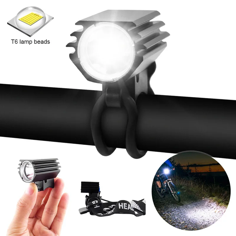 

1800LM XM-L2 LED Bike Headlight Waterproof MTB Road Bike Front Light Super Bright Headlamp 18650 Battery Cycling Bicycle Lamp