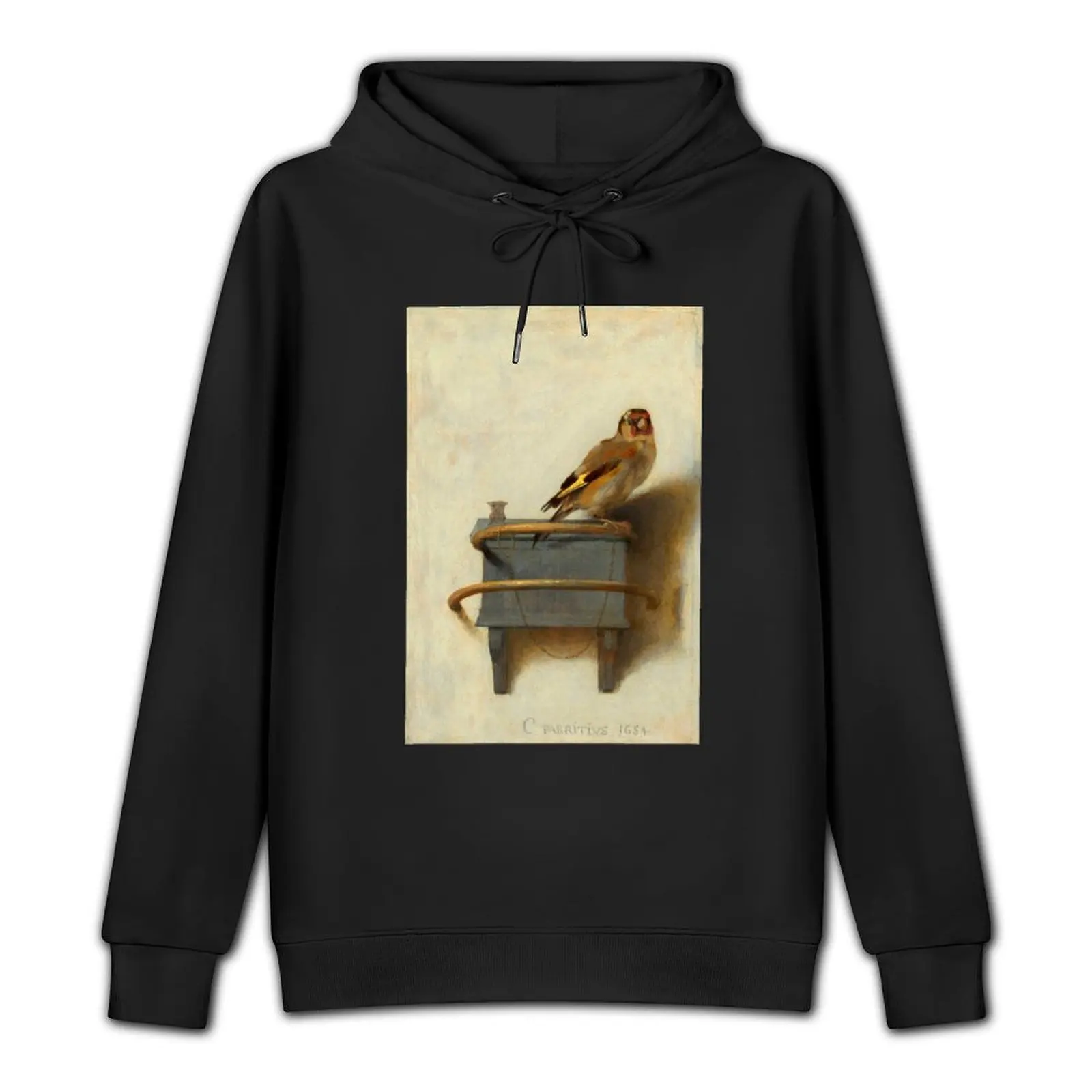 Carel Fabritius The Goldfinch пуловер с капюшоном эстетичная одежда мужская толстовка