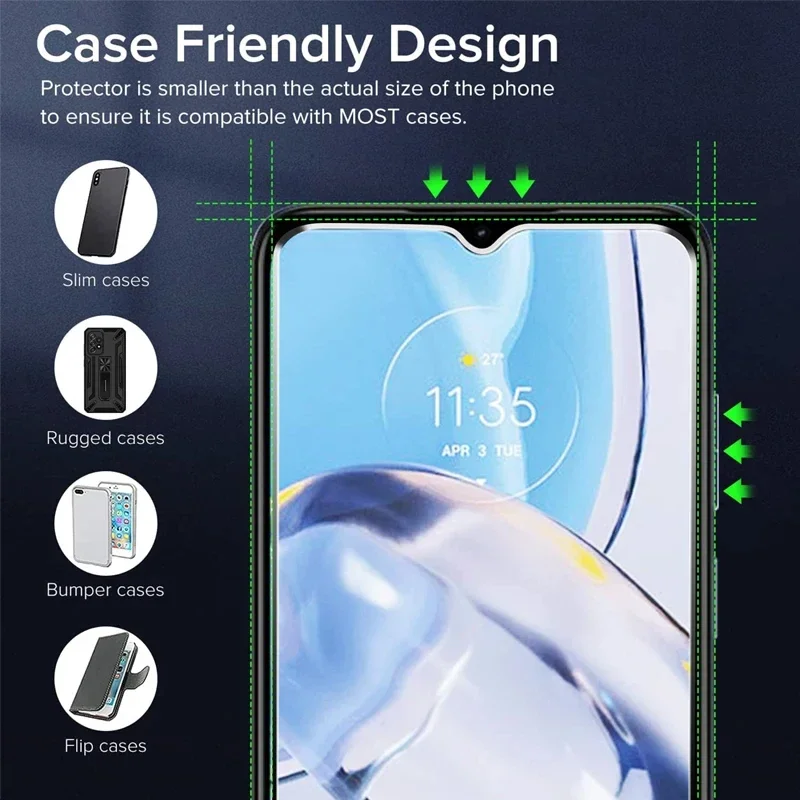 Фото Защитное стекло HD 2.5D с полным клеевым покрытием, 3 шт., для Vivo G2 5G Y28 Y18 Y18E Y18T, для Vivo Y03 Y12 Y22s Y36 5G Y36C Y36M №4