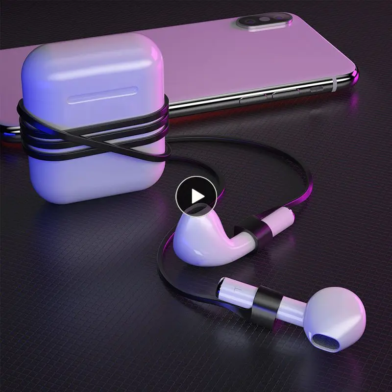 

Essager Earphone Strap Anti-lost Neck Strap Wireless Earphone String Rope Soft Silicone Headphone for AirPods