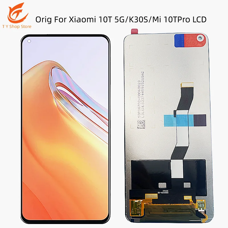 

6.67" Original For Xiaomi Mi 10T Pro 5G M2007J3SG LCD Display Touch Screen Digitizer For Mi10T 5G Redmi K30s M2007J3SY LCD