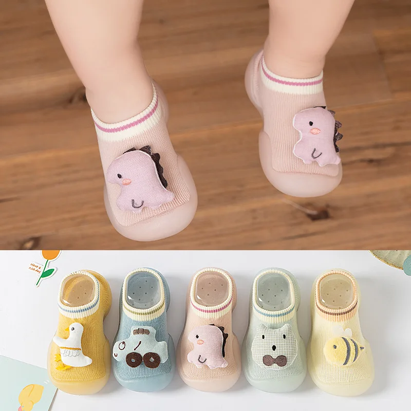

Zapatos Bebe Baby Walking Shoes Baby Soft Soles Spring and Summer Indoor Children Aged 0-2year Breathable Floor Socks Sandals