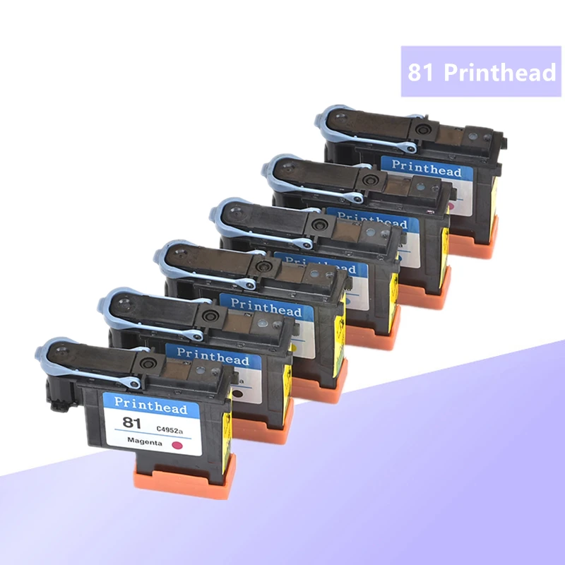 For HP 81 Printhead C4950A C4951A C4952A C4953A C4954A C4955A Print Head For HP Designjet 5000 5000ps 5500 5500ps Printer Head