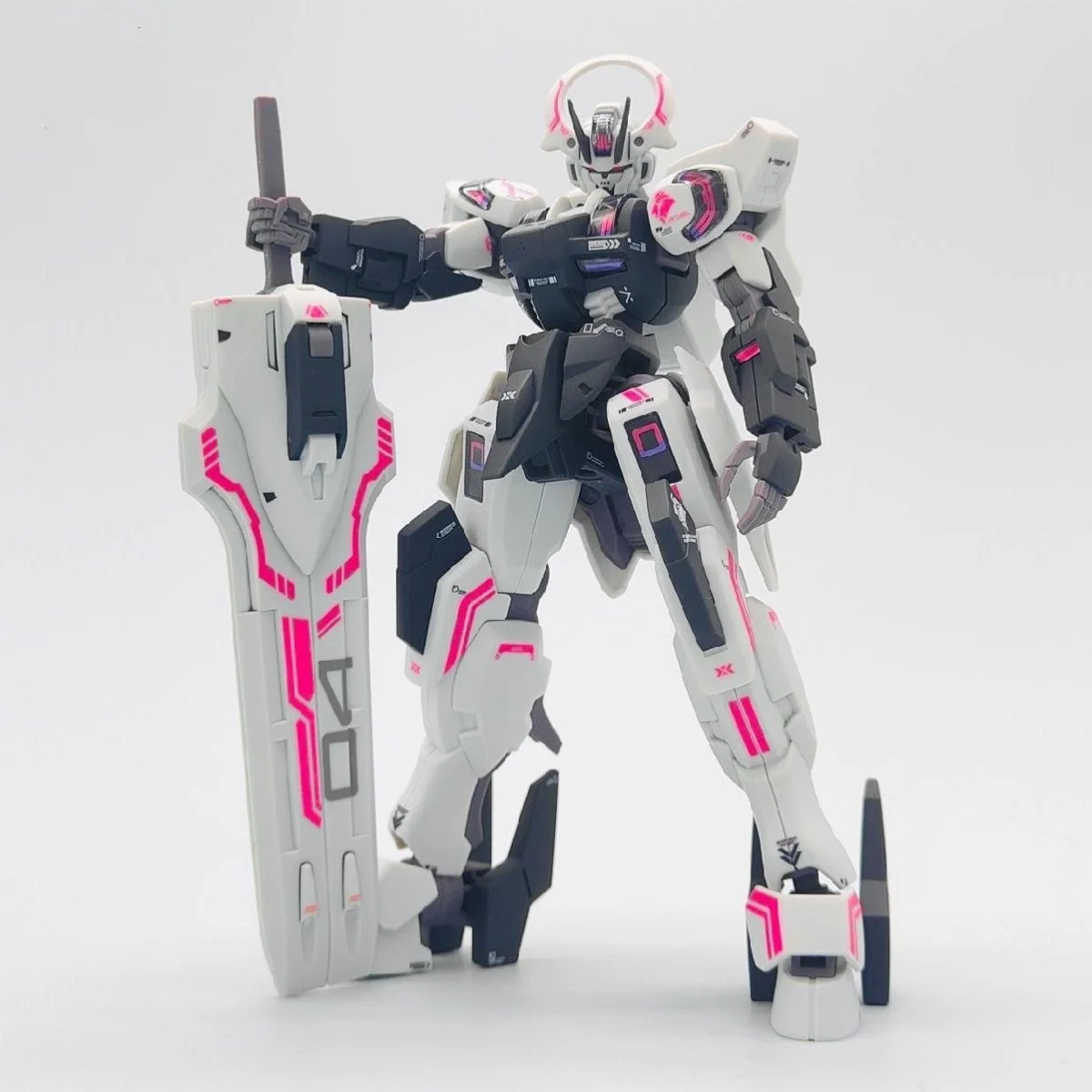 Фото В наличии Jms Hg 1/144 Mercury Witch в сборе, комплект модели, фигурки робота, пластиковая модель, детские игрушки, подарки №2