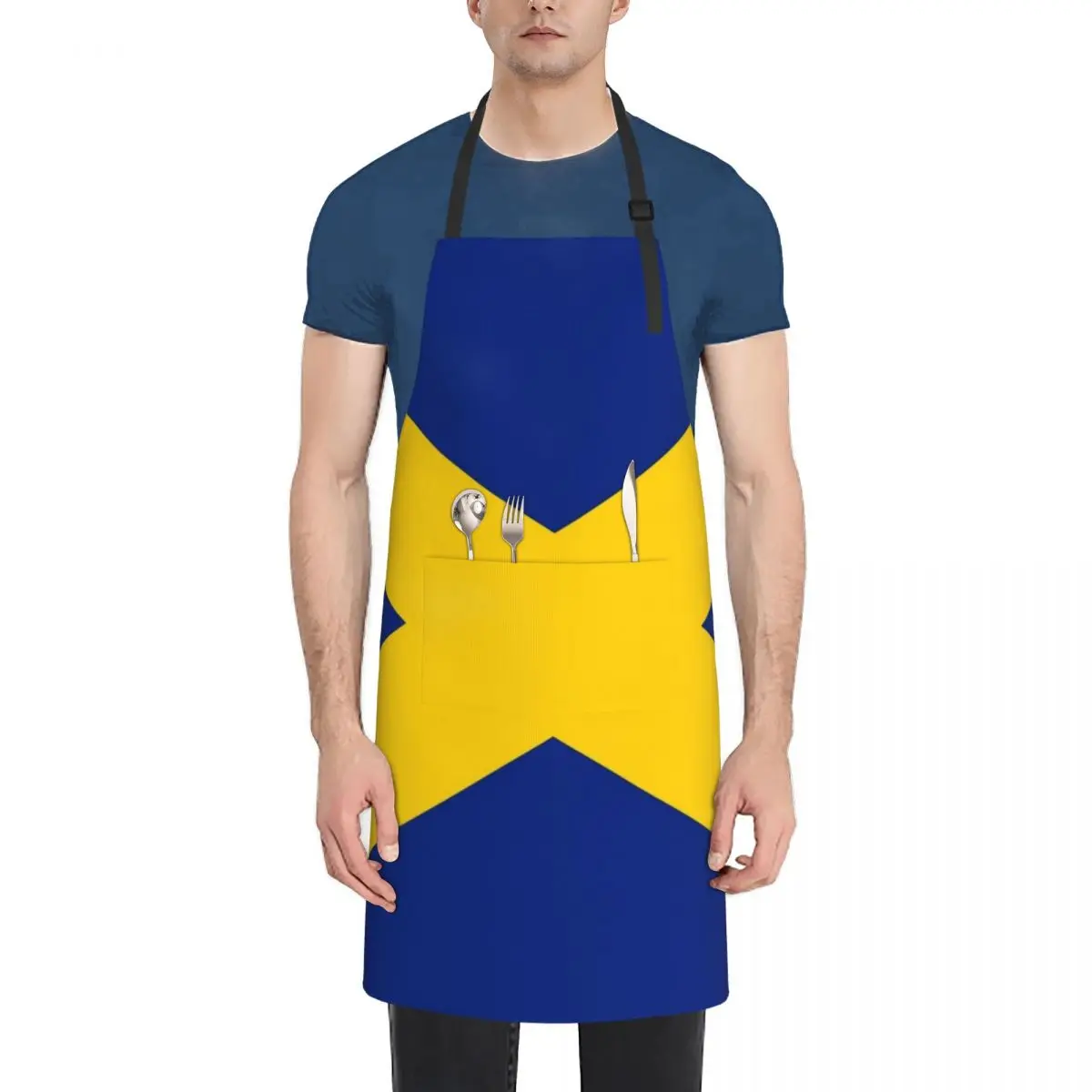 Фартук с флагом MERCIA принадлежности для ногтей домашняя уборка Кухонные фартуки