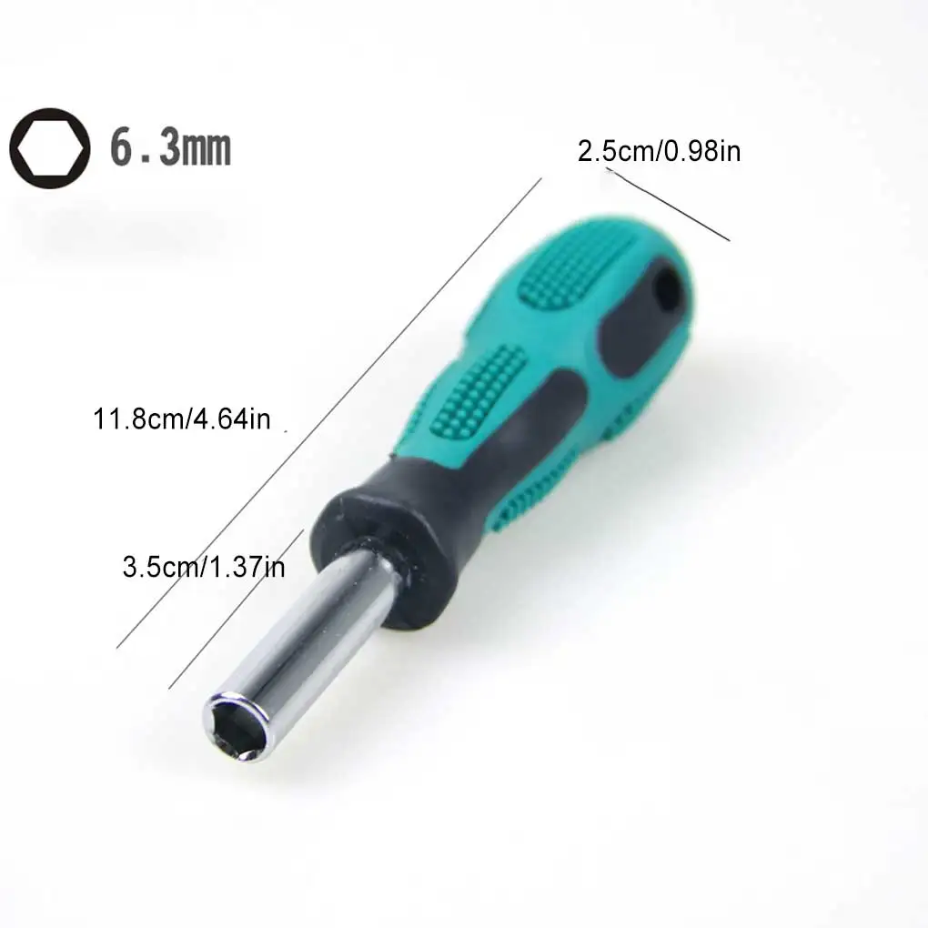 Ручной инструмент для ремонта отвертки с нескользящей ручкой