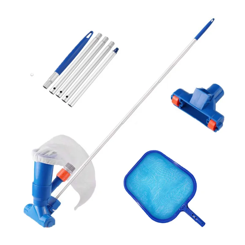 

Swimming Pool Fishing Leaf Net Suction Pool Head Multifunctional Cleaning Tool Accessories Portable Set Easy To Assemble