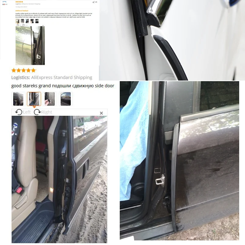 B pillar Car Door Protection Rubber Seal Strip for Audi A3 A4 B6 B8 A6 C5 C6 80 B5 B7 A5 Q5 Q7 TT A1 Q3 A8 RS |