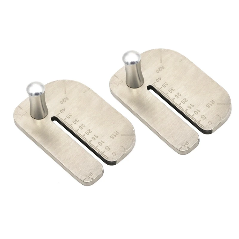 2 шт. линейка из нержавеющей стали для вытягивания кожи