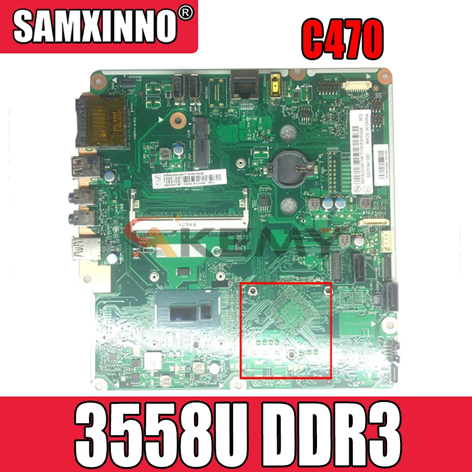 

Для Lenovo PC AIO C470 материнская плата CIHASWS1 VER1.0 C470 материнская плата с 3558U DDR3 100% тестовая работа