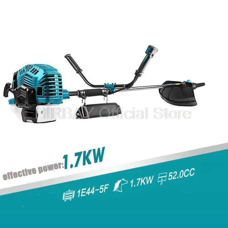 52CC Multi Function 4 In 1 Brush Cutter 2 Stroke Power Engine Gasoline Strimmer Grass Cutting Machine Tree Pruner Hedge Trimmer