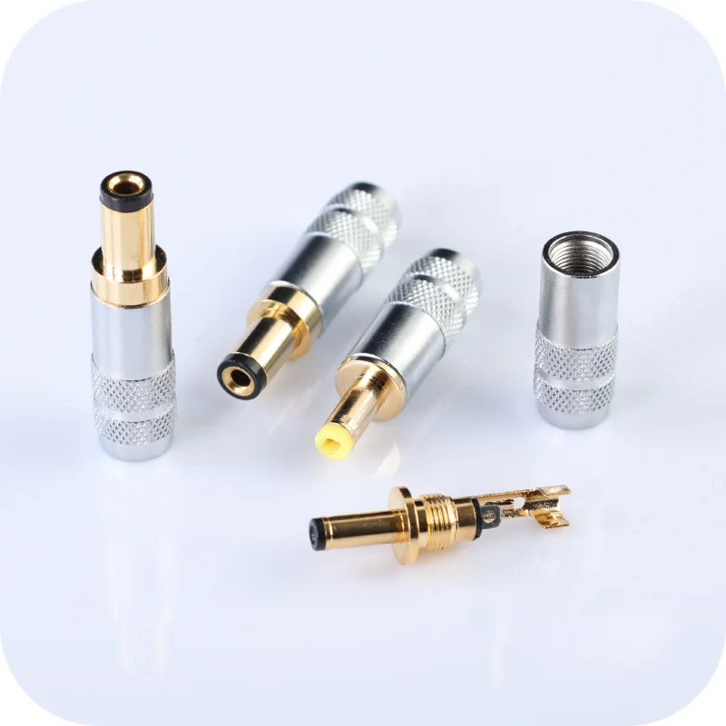 1 шт. Медный позолоченный разъем питания постоянного тока 5 5x2 5/5 1/4 0x1 7/3 5x1 3